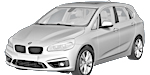 BMW F45 B2663 Fault Code